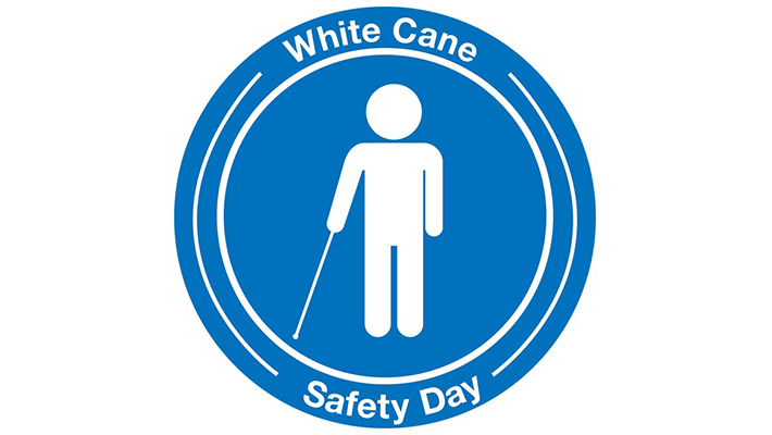 White Cane Safety Day logo